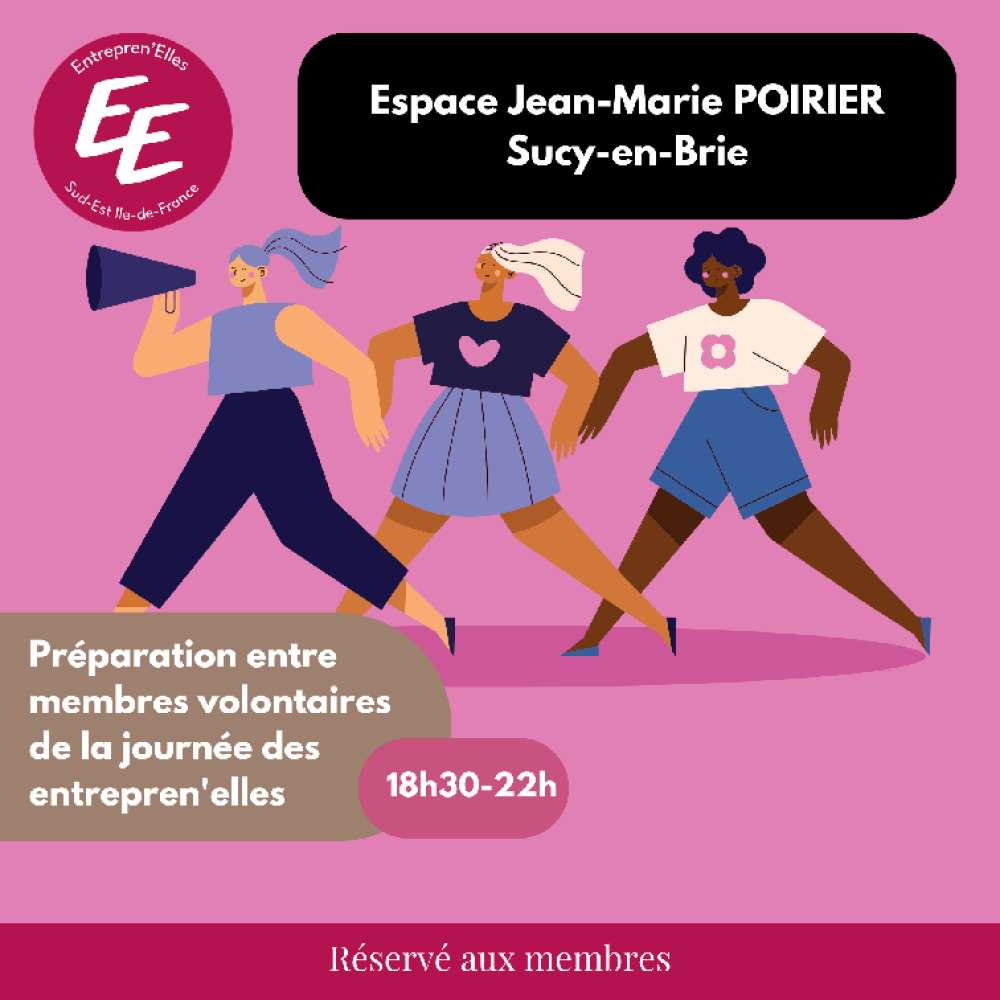 Réunion réflexion journée des Entrepren'Elles